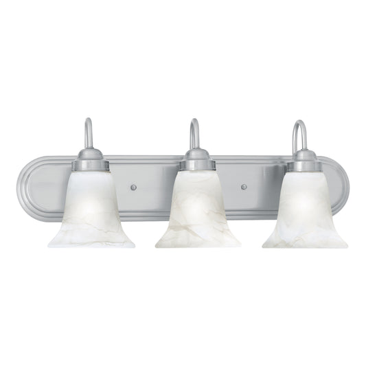 Homestead 24'' Wide 3-Light Vanity Light - Brushed Nickel