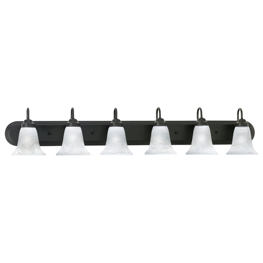 Homestead 48'' Wide 6-Light Vanity Light - Painted Bronze