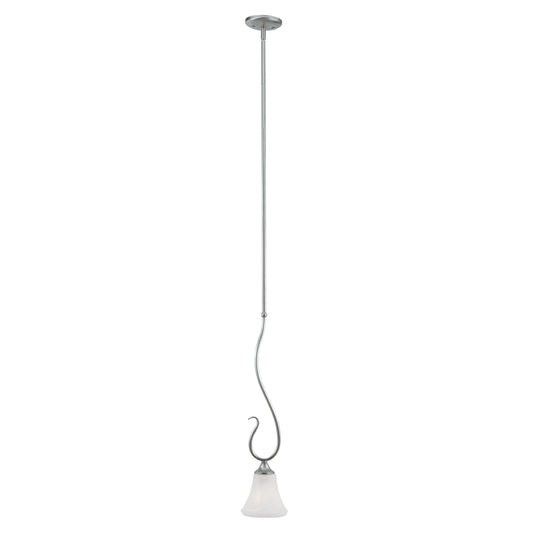 Elipse 6'' Wide 1-Light Mini Pendant - Brushed Nickel