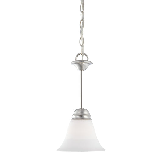 Bella 7.25'' Wide 1-Light Mini Pendant - Brushed Nickel
