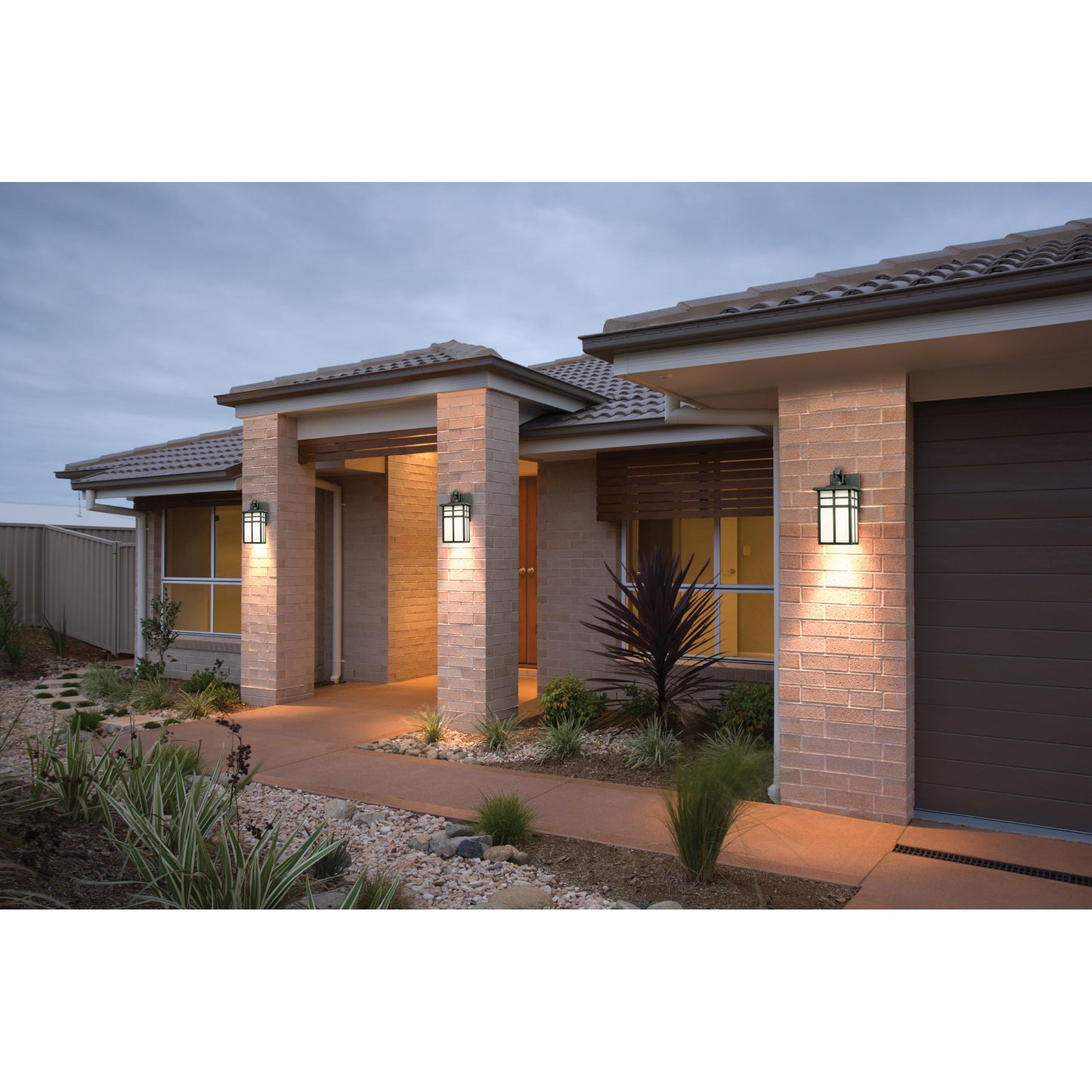 Mission 10.5'' High 1-Light Outdoor Sconce - Black