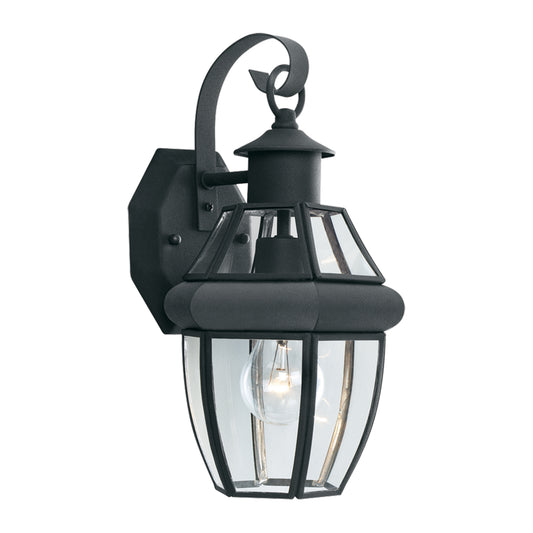 Heritage 13.25'' High 1-Light Outdoor Sconce - Black