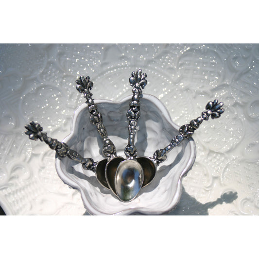 Fleur Demitasse Spoon - Set of 4