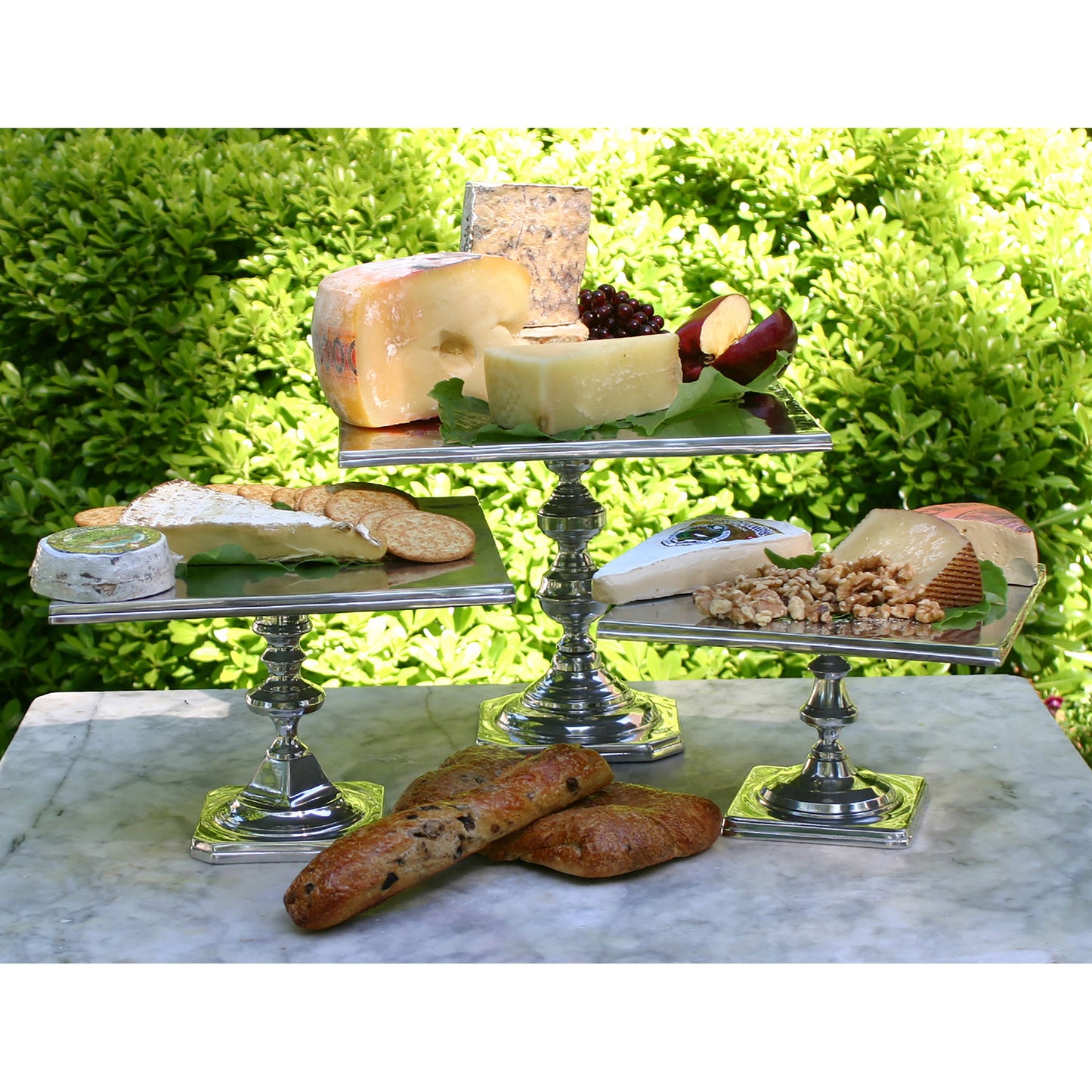 Square Aluminum Catering Stand - Small
