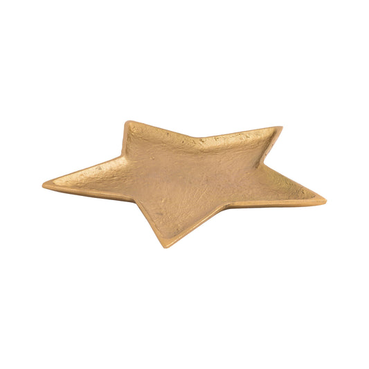 Classic Star Tray - Brass