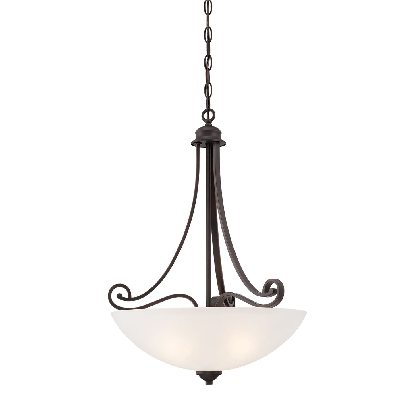 Haven 16.75'' Wide 3-Light Pendant - Espresso