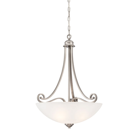 Haven 16.75'' Wide 3-Light Pendant - Satin Pewter