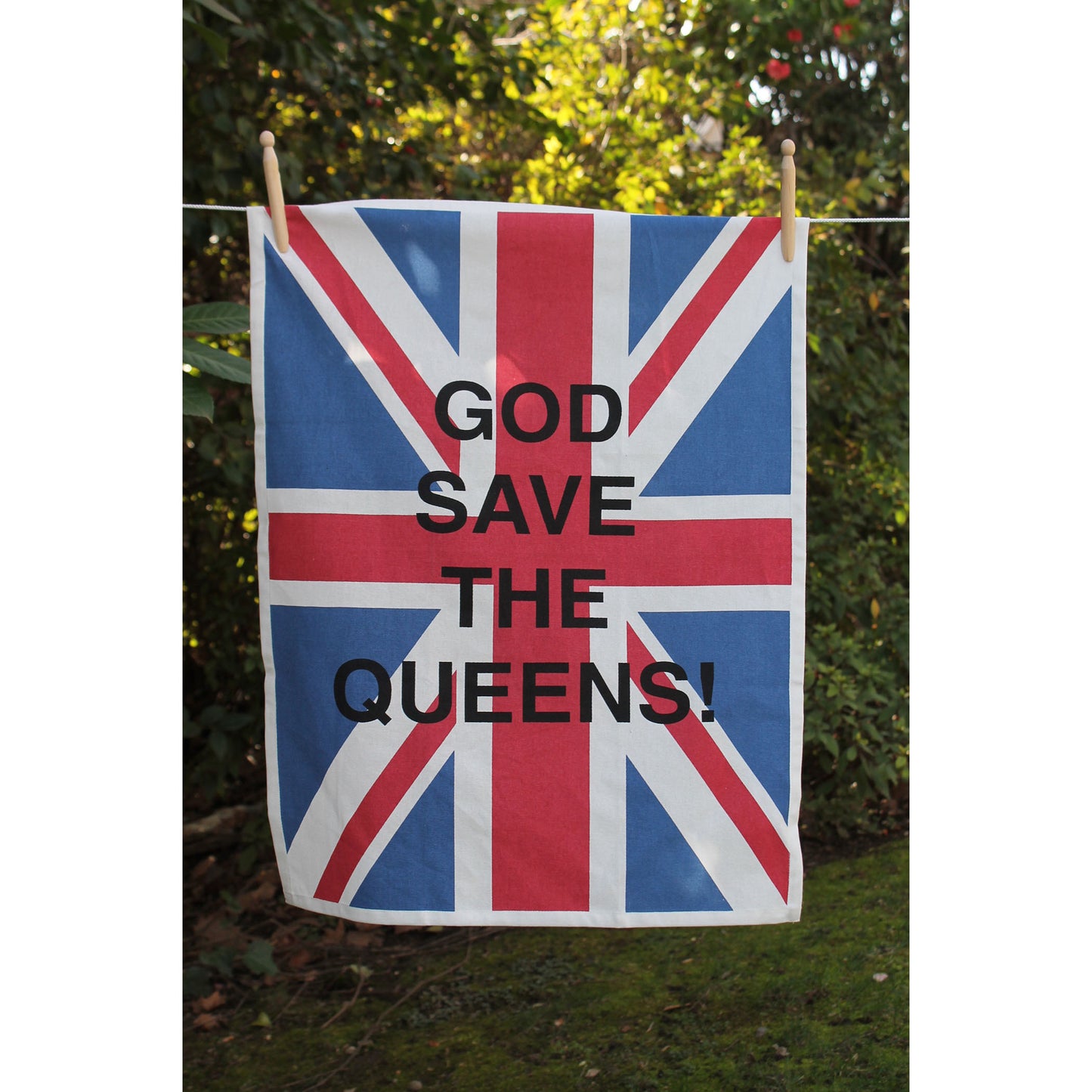 God Save the Queen Towel - Set of 4
