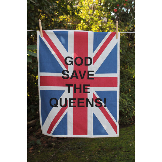 God Save the Queen Towel - Set of 4