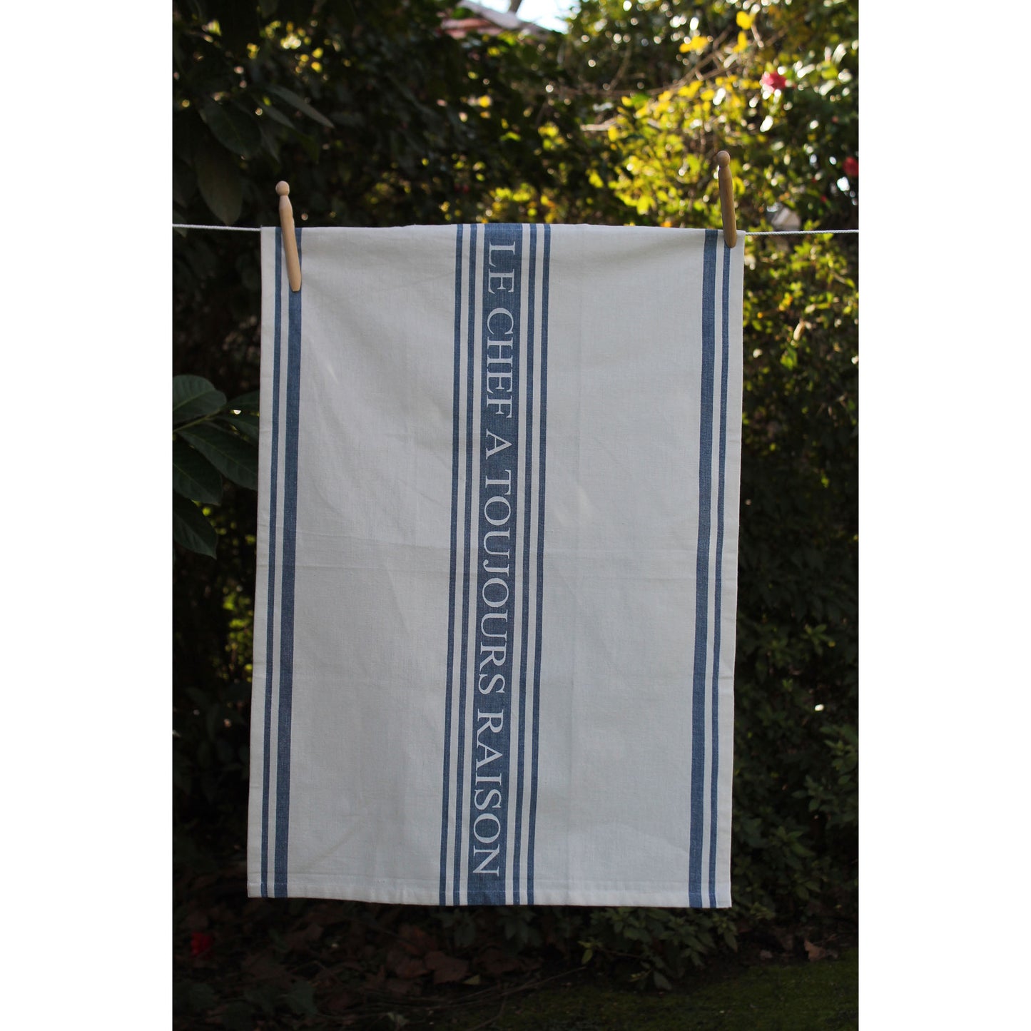 Le Chef Towel - Set of 4 Blue