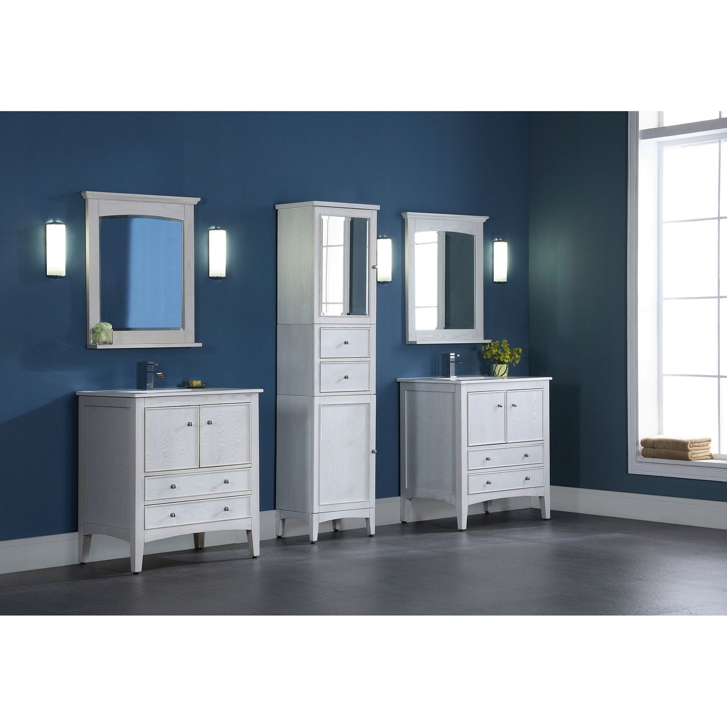Kent 30-inch Vanity - Whitewash