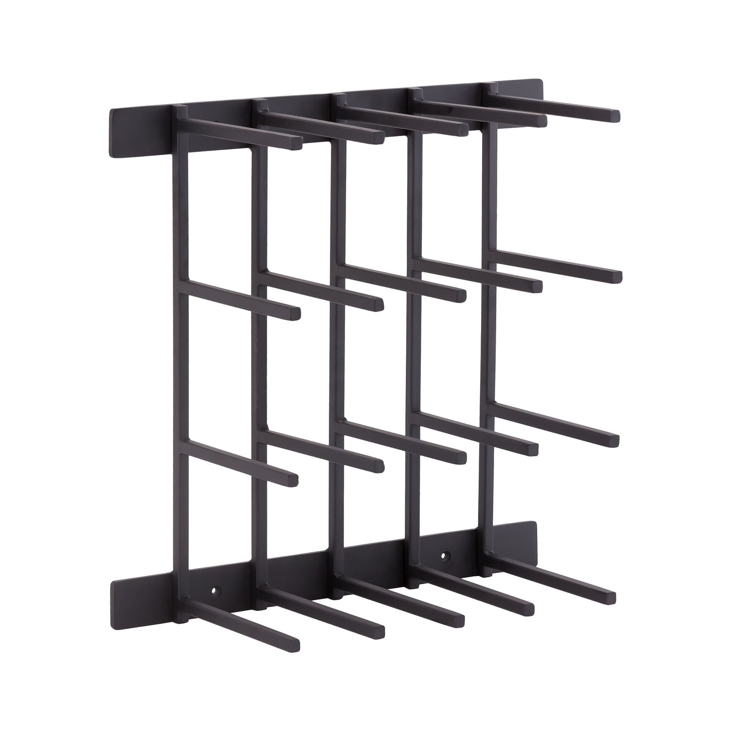 Iron Wine Rack with Joni Finish